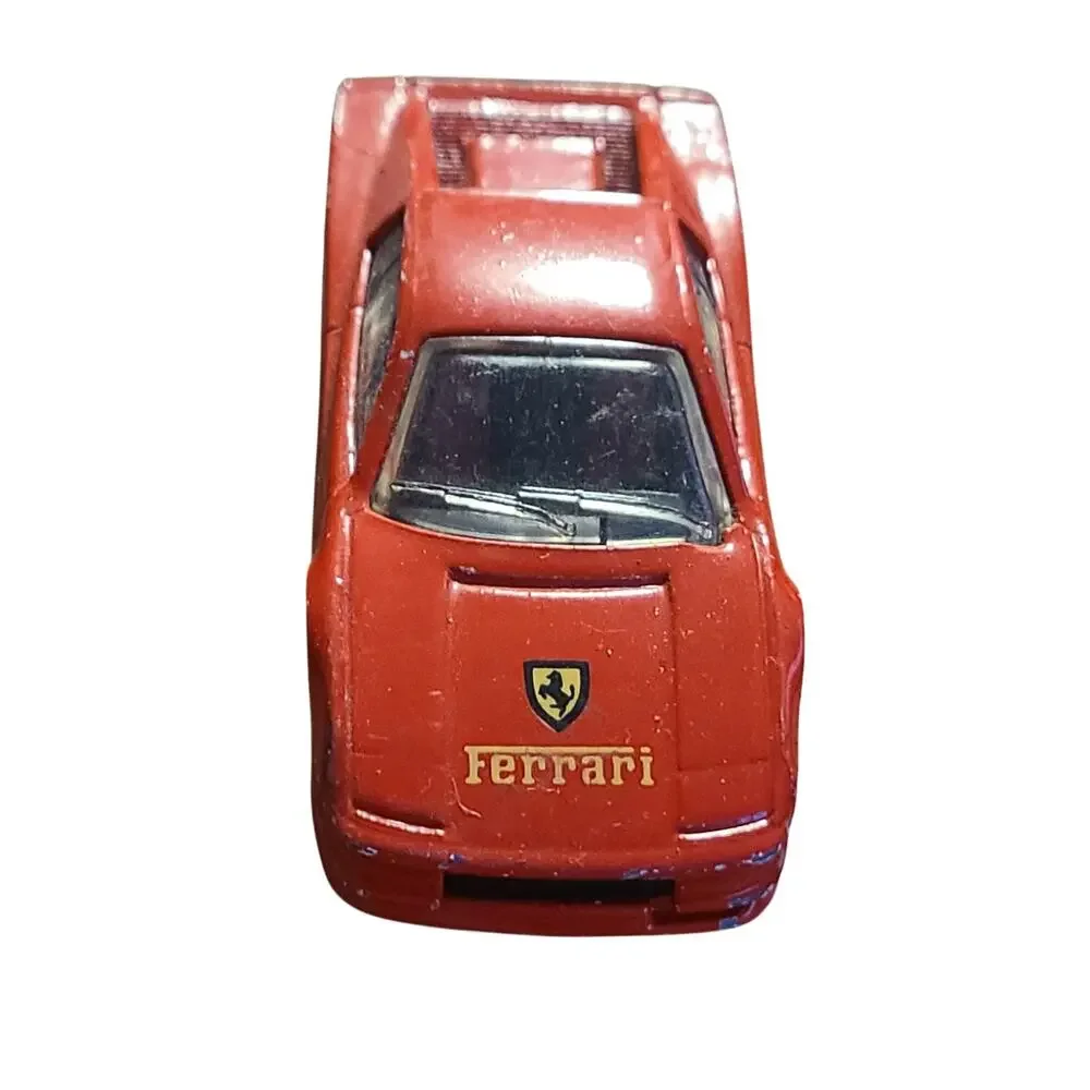 Hot Wheels loose Ferrari Testarossa red UH tan interior